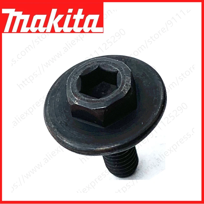 Шестигранник розетка шестигранная. Болт с головкой и фланцем M6X18 для MAKITA XSC01 XSC03 XS503 GSC01 4131 BCS550 BSS500 BSS501 CS002G DCS550 DCS552 DHS630