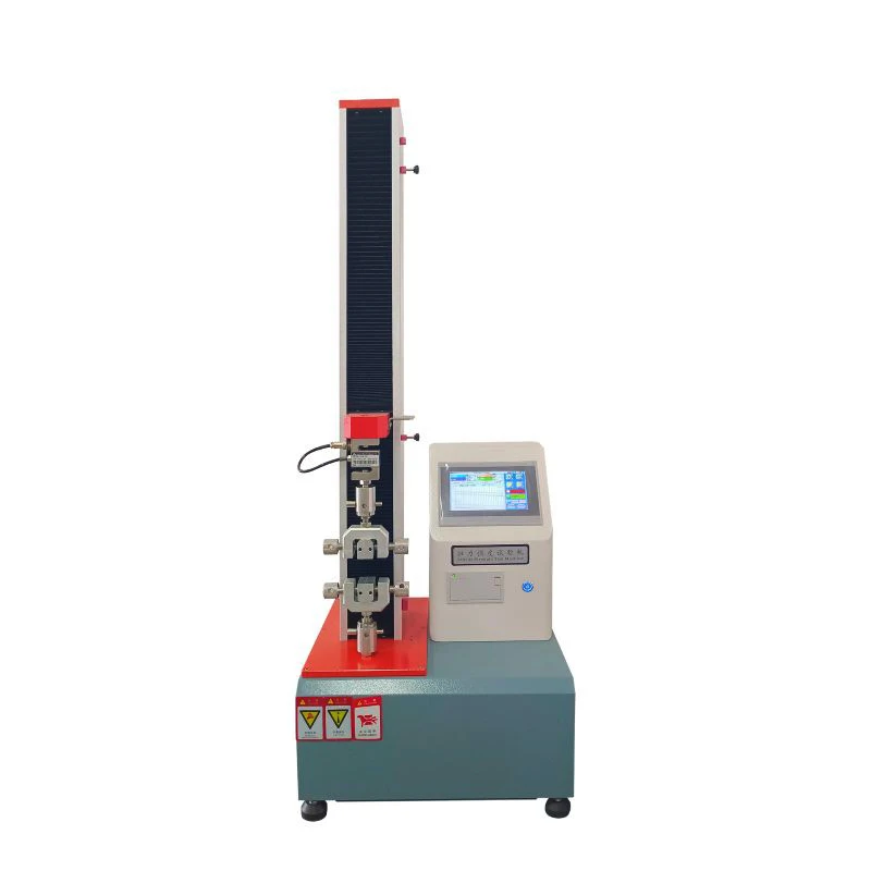 Single Column Digital Tensile Tester ASTM D882 Plastic Film Adhesive Tape Peel Elongation Testing Machine