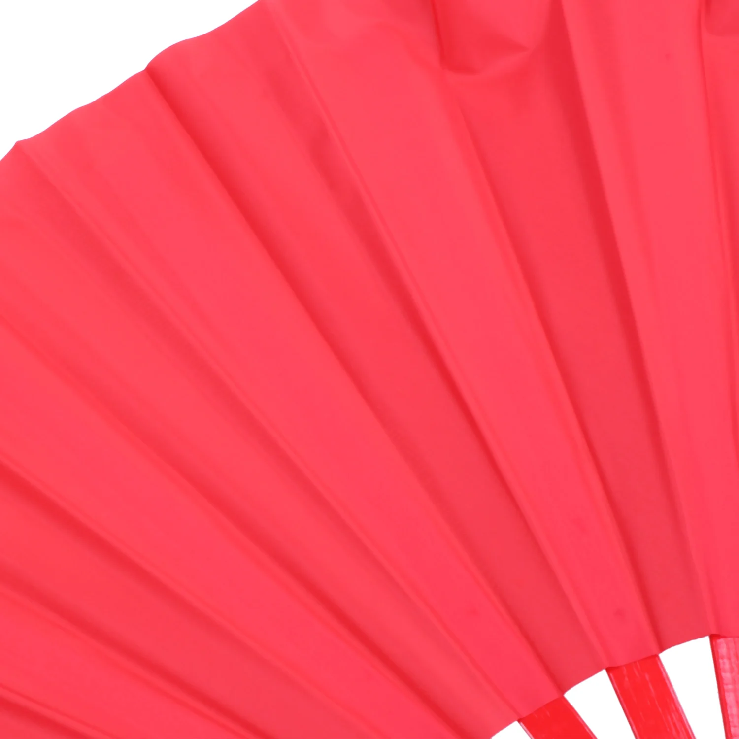 N86R Bamboo structure of Tai Wushu martial arts hand Fan Red
