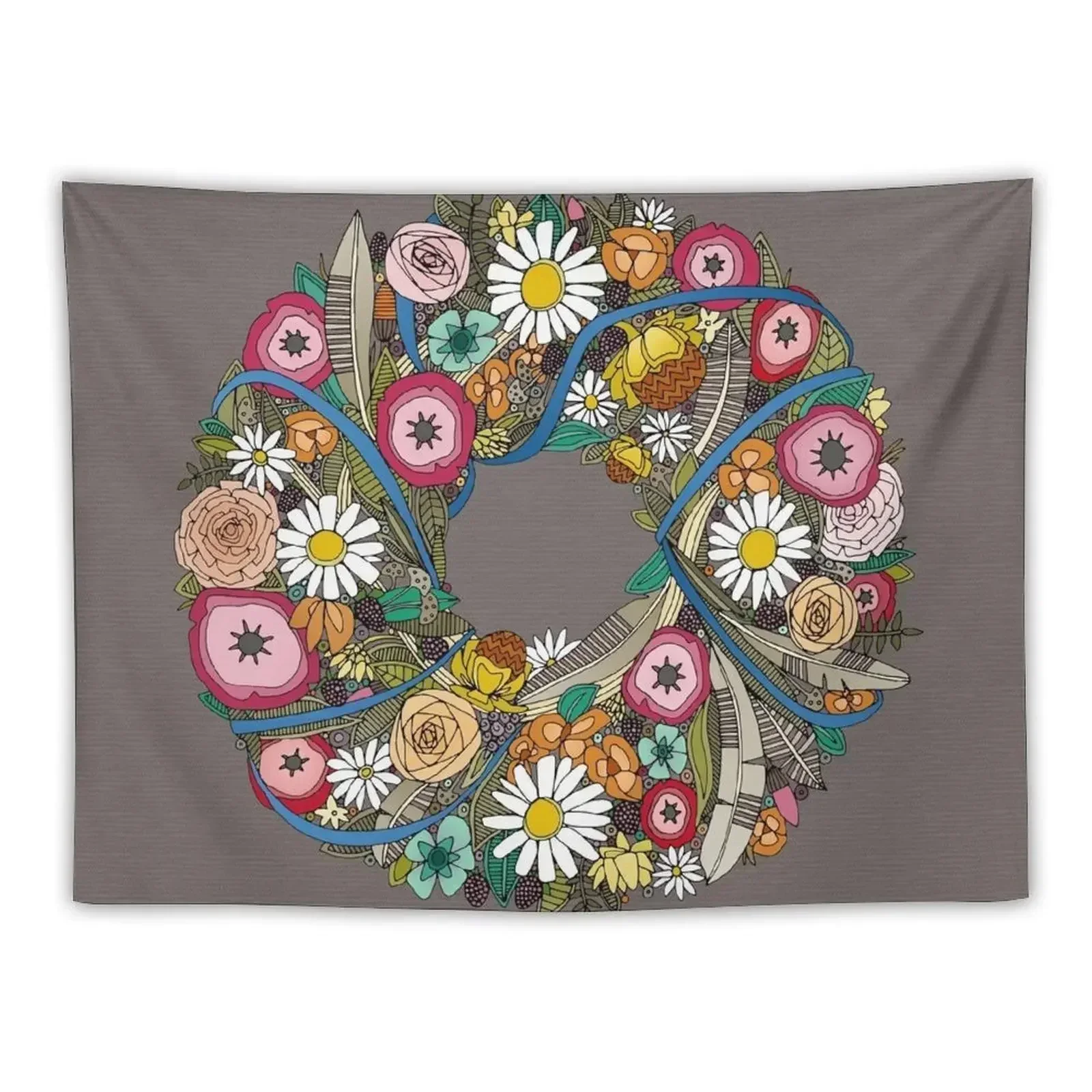 

midsummer crown taupe Tapestry Decoration For Bedroom Home Decor Accessories Cute Room Decor Tapestry