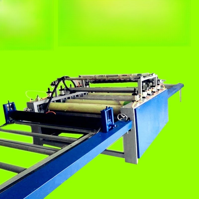 Foam board laminating machine, wood-based board veneer, wood grain paper veneer
