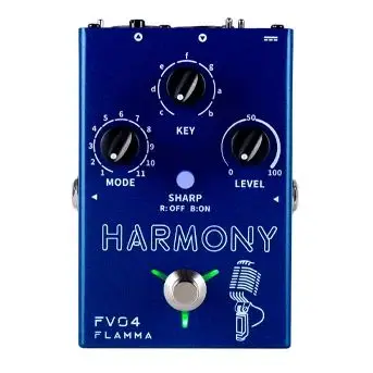 Vocal Harmony Effects Processor 12 Pitches with 11 Different Harmony Mode 48V Phantom Power Supports Guitar Inputs for Vocalists