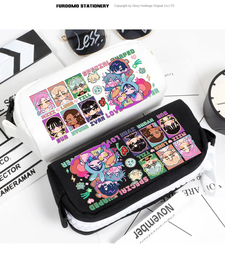 Anime Alien Stage Ivan Luka Mizi Sua Hyuna Till Cosplay Cartoon Pencil Case Pen Bag School Supplies Student Ornament Xmas Gift