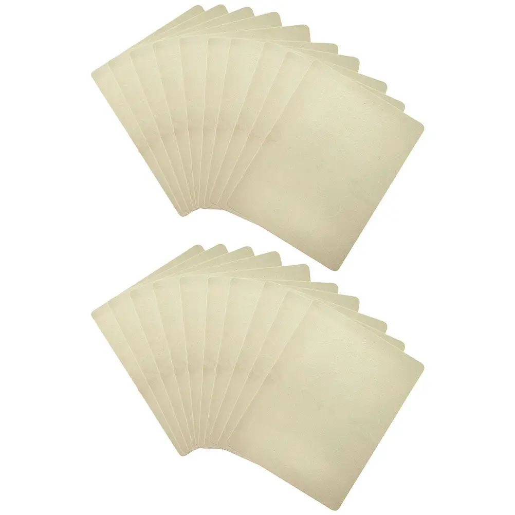 

20 Sheets Tattoo Practice Skin Silicone Blank Practice Sheets for Needles Machines Outlining Shading Training Flexible Human