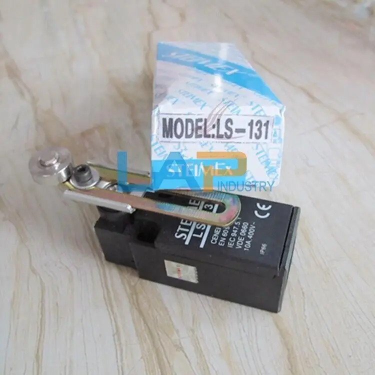

1PCS New For STEIMEX Limit Switch LS-131 10A 400V Adjustable Two-way Roller Type