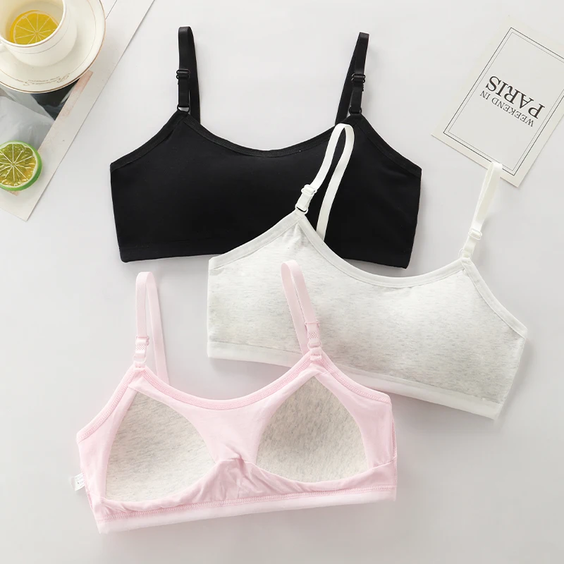 Girls' underwear, girls' junior high school students, girls' developmental stage, girls' tank tops, children's 12 years old, chi