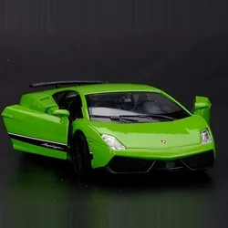 1:36 Lamborghini Gallardo LP570-4 High Simulation Exquisite Collection Toys Car Supercar Alloy Diecast Model Pull Back Car