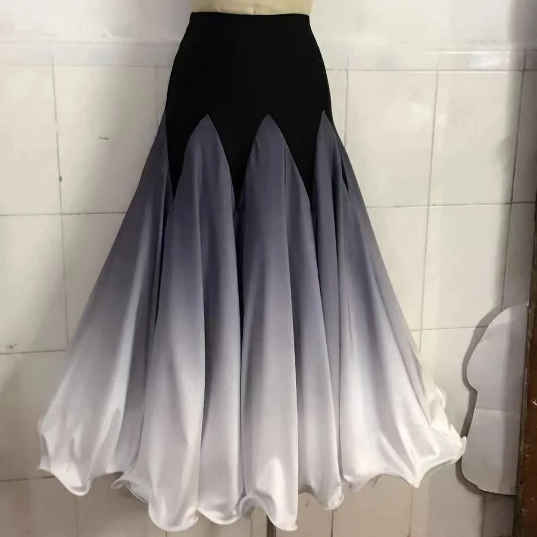 

2023 New Design !! Ballroom Dance Skirt Lady Tango Waltz Dancing Costumes Women Competition Clothes