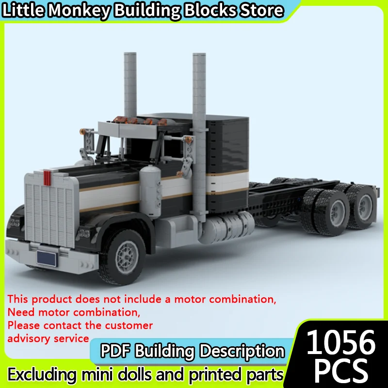 

City Car Model MOC Building Bricks Classic W900A Heavy-Duty Truck Modular Technology Children Holiday Gifts Assemble Toys Suit