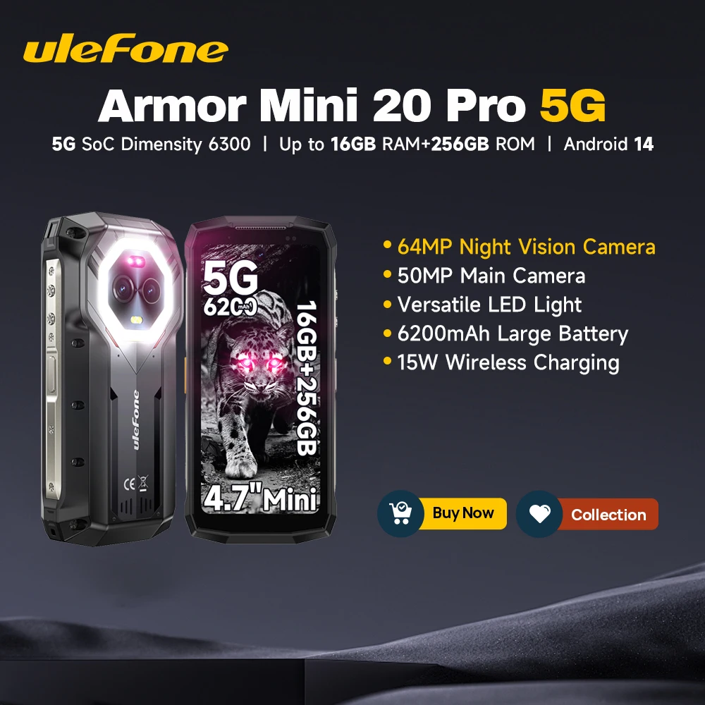 Ulefone Armor Mini 20 Pro 4.7