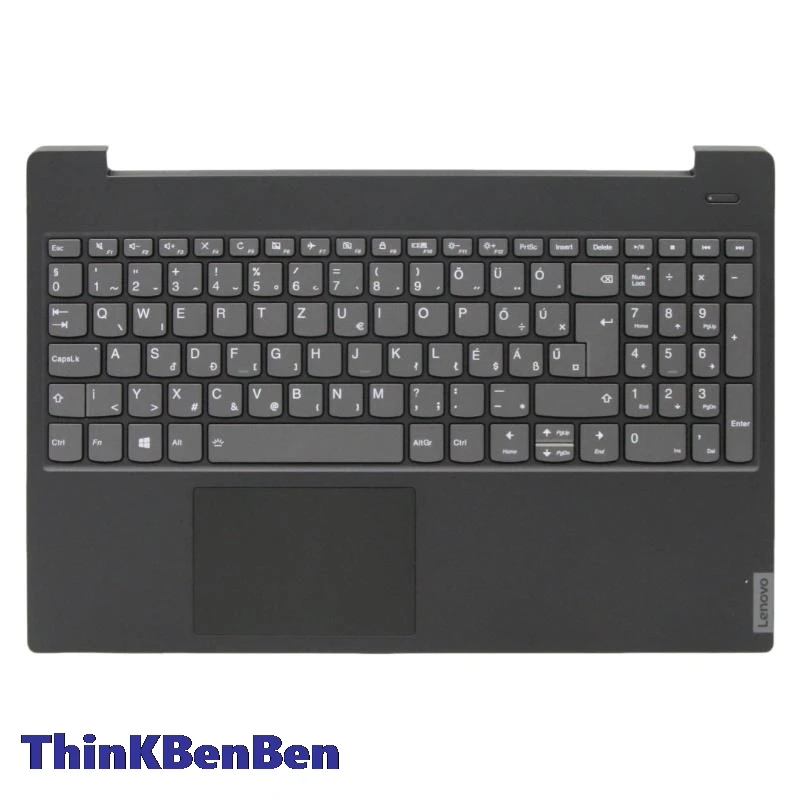 HU Hungarian Black Keyboard Upper Case Palmrest Shell Cover For Lenovo Ideapad S340 15 15IWL 15IML 15API 15IIL 5CB0S18743