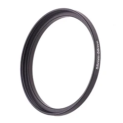 Aluminum Black Step Up Filter Ring 55mm-58mm 55-58 mm 55 to 58 Filter Adapter Lens Adapter for Canon Nikon Sony DSLR Camera Lens