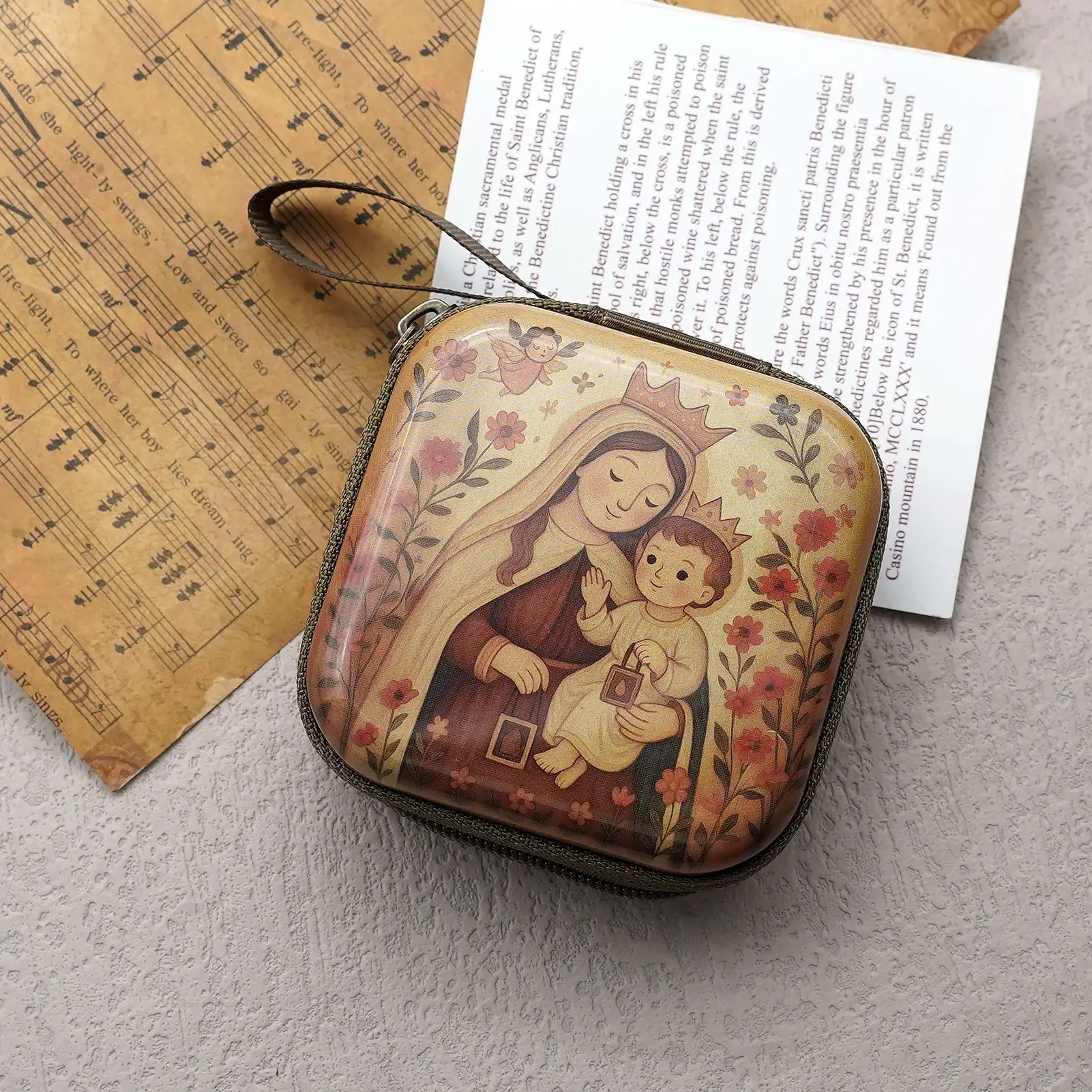 

Сумка для четки, удобная коробка для четки, коробка для четков, декоративная коробка для христианских подарков для свадьбы, организация ювелирных изделий, подарки