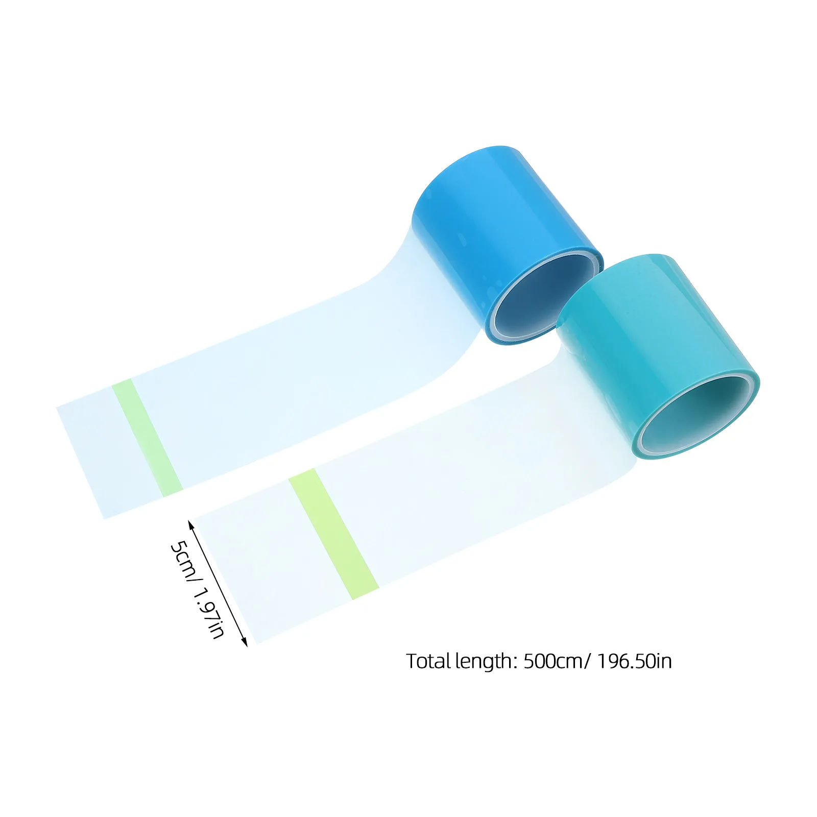 2 Rolls Transparent Epoxy Resin Tape for DIY Crafting Resin Molding Bezel Frames Seamless No-Trace Anti-Leak Containment Tape