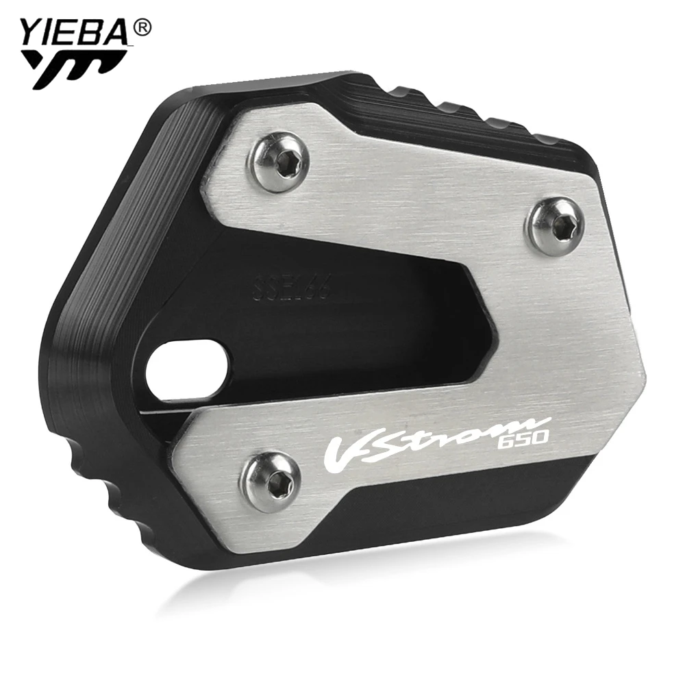 

For SUZUKI V-STROM 650 Vstrom 650XT DL650 DL 650 WC71 WVB1 C7 Motorcycle Kickstand Foot Side Stand Extension Pad Support Plate