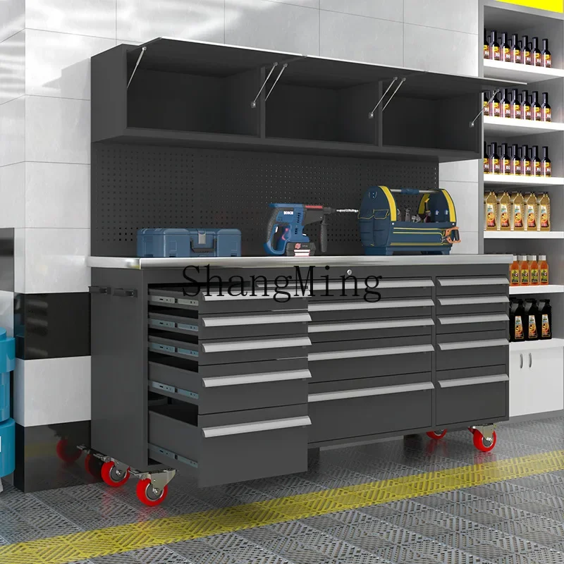 CL workshop with wheel thickened tool cabinet multi-functional hardware heavy-duty tool cabinet, multi-purpose tool cart,