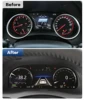 Cockpit numérique Android pour Toyota Camry, 8e génération, nouvel écran LCD complet, panneau d'affichage de voiture Prada, compteur de vitesse 6