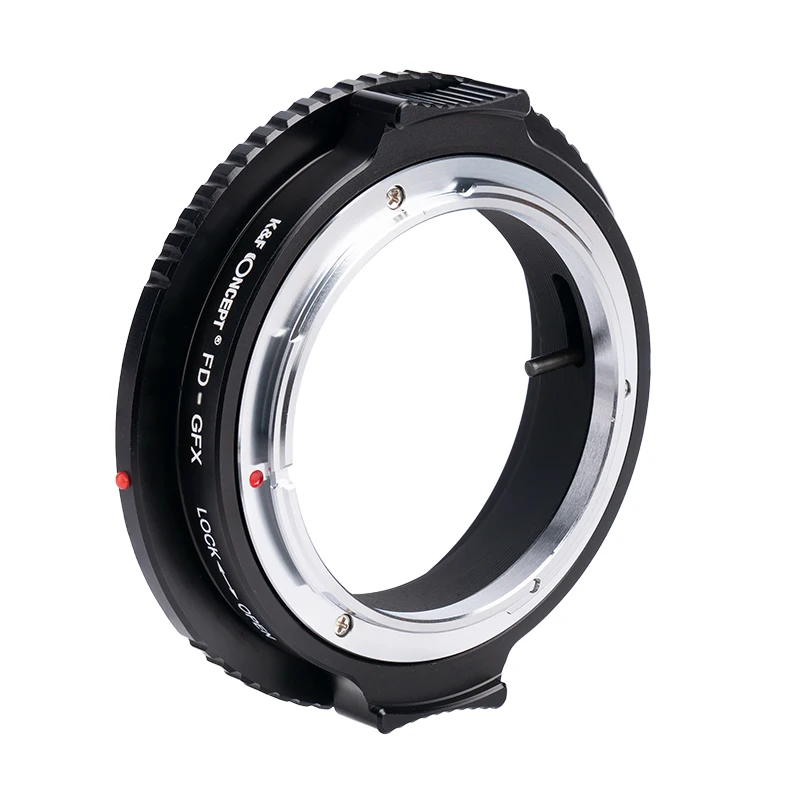 K&F Concept FD-GFX Adapter for Cannon FD Mount Lens to Fuji GFX 50S 50R GFX100 GFX Mount Medium Format  Camera Lens Adapter