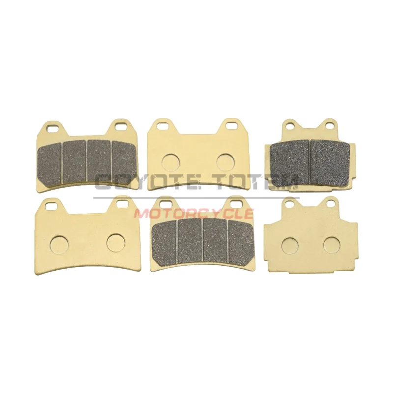 

Front and rear brake pads for Yamaha motorcycle FZ 400 (4YR1) 1996 XJR 400 1995 1999