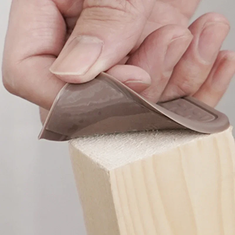 Self-adhesive Table Chair Foot Pads Table Legs Furniture Leg Rug Anti Scratch Floor Protector Covers Anti Slip Mat 8/16PCS