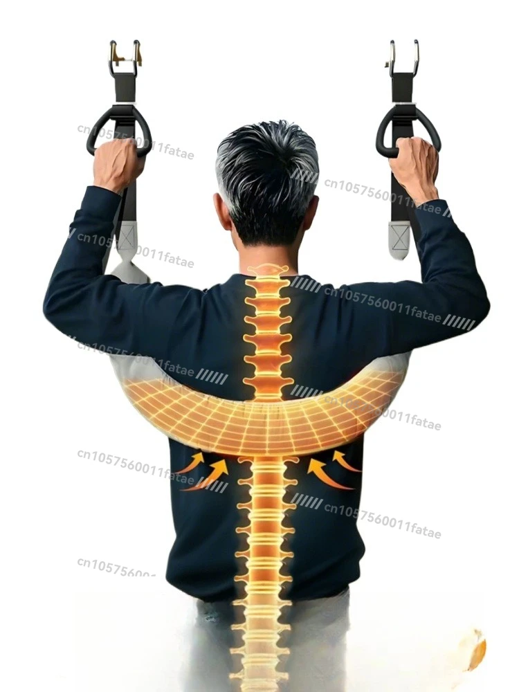 

Horizontal Bar Lumbar Traction Belt Household Waist Protection Traction Sling Belt Waist Spine Retractor Strong Waist Exercise