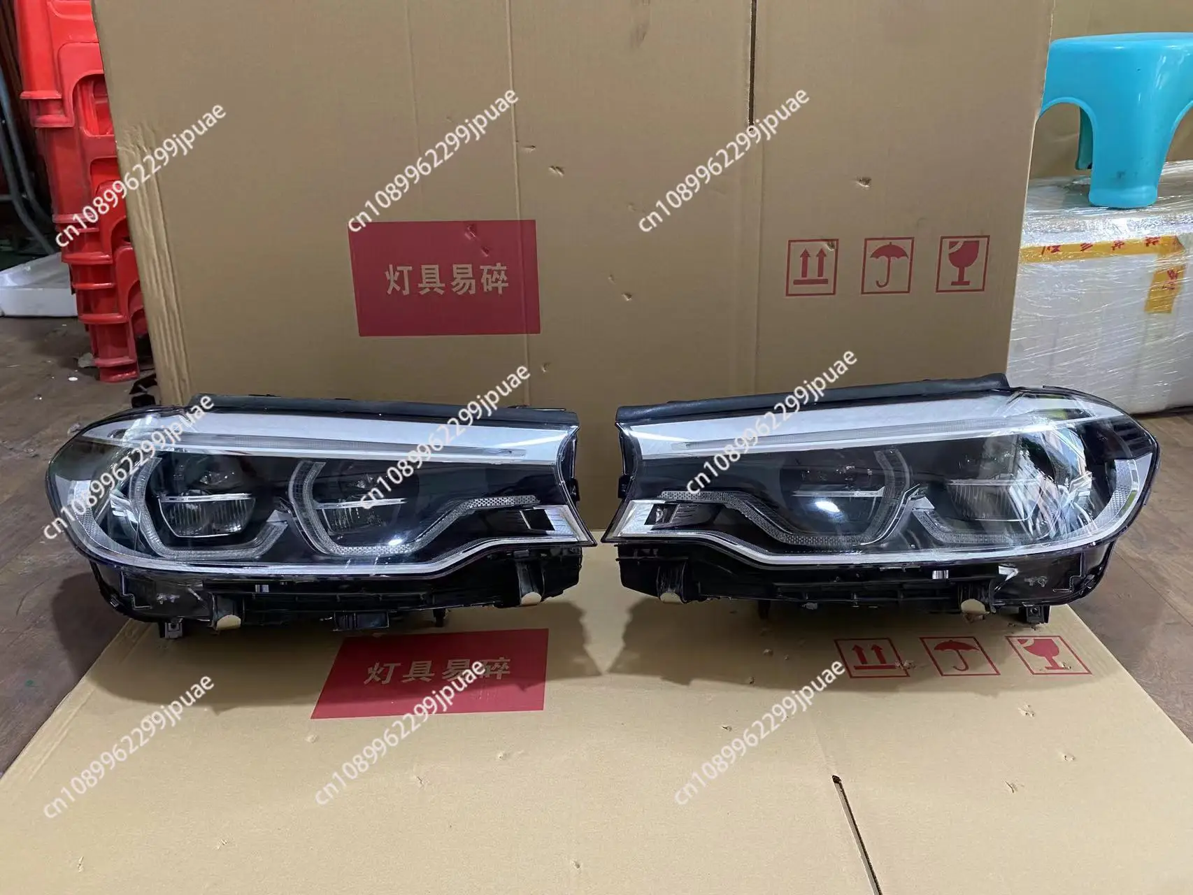 

Suitable for 18-20 5 Series G38 525 530i 520 535 high-end LED spoon headlight assembly