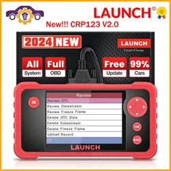 LAUNCH X431 CRP123 v2.0 OBD2 Scanner Car Automotive Diagnostic Tools Engine ABS SRS AT CRP123 Code Reader PK CRP123X CRP123