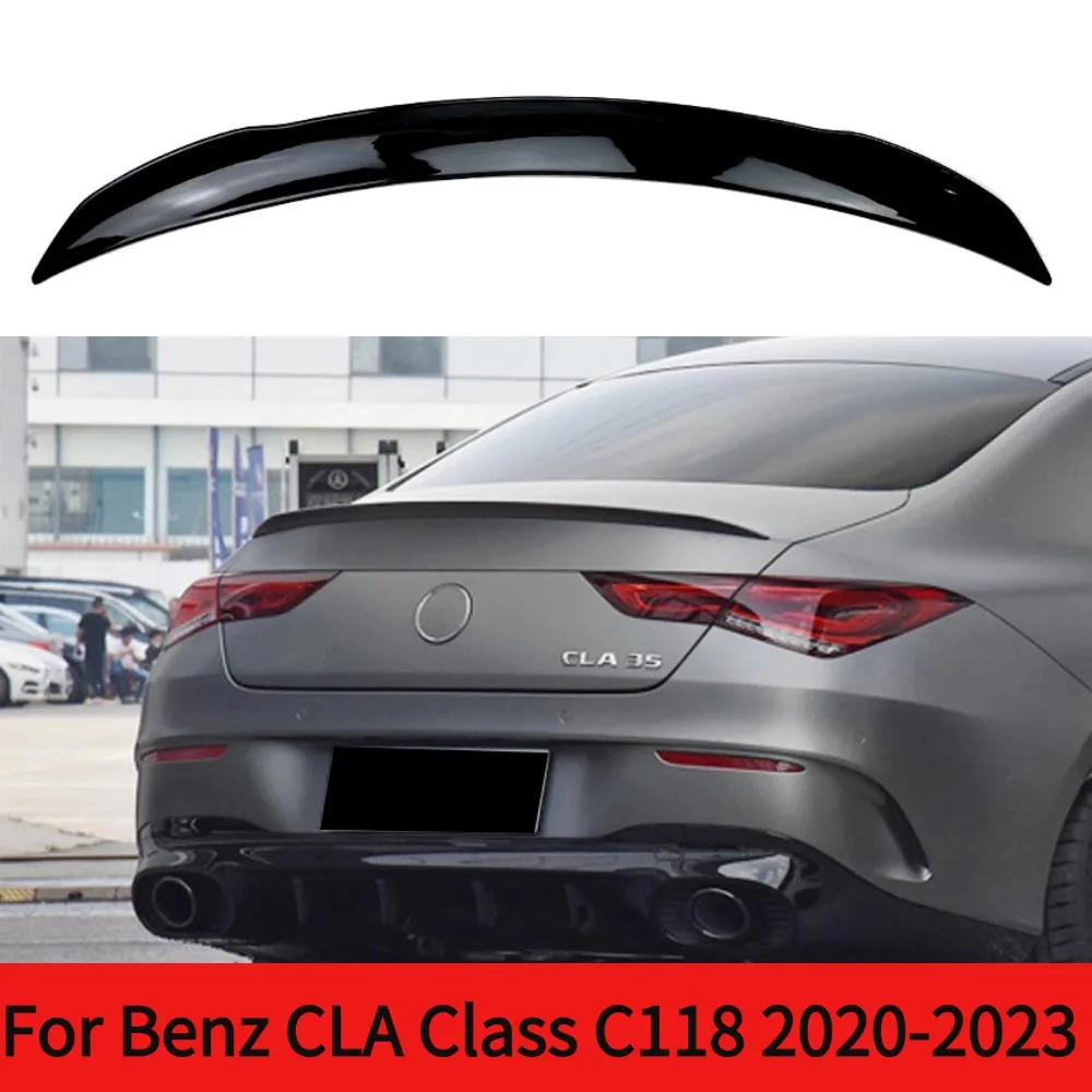 

Глянцевый черный задний спойлер для Mercedes Benz CLA Class C118 2020-2023 CLA180 200 260