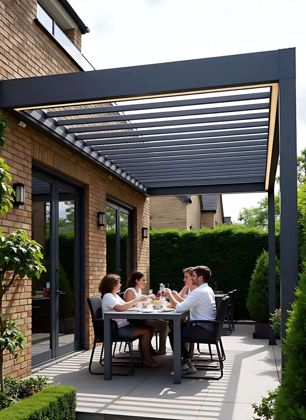 Easy To Install Household Entrance Carport Fashionable Heavy Duty Sun Protection Car Shelter High Quality Outdoor Car Parking