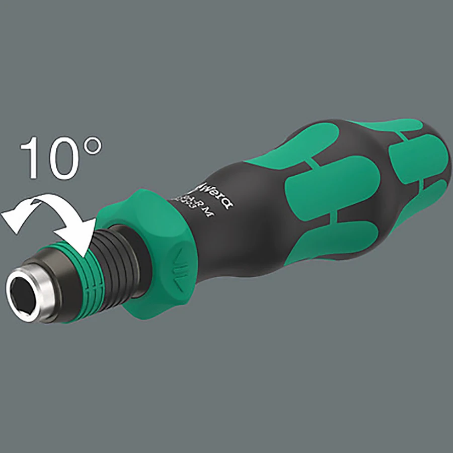 WERA 05051493001 Ratchet Screwdriver with Quick-release Chuck 1/4\