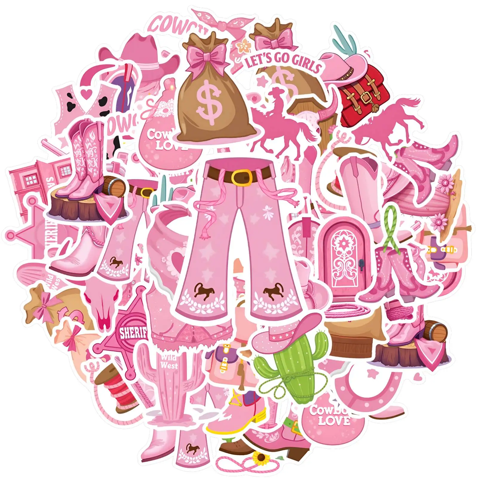 

35 шт.-50 шт., ретро наклейки в стиле пастушки, милые наклейки в стиле родео, граффити, наклейки «сделай сам», для телефона, ноутбука, скрапбукинга, велосипеда, сделай сам, телефон, гитара