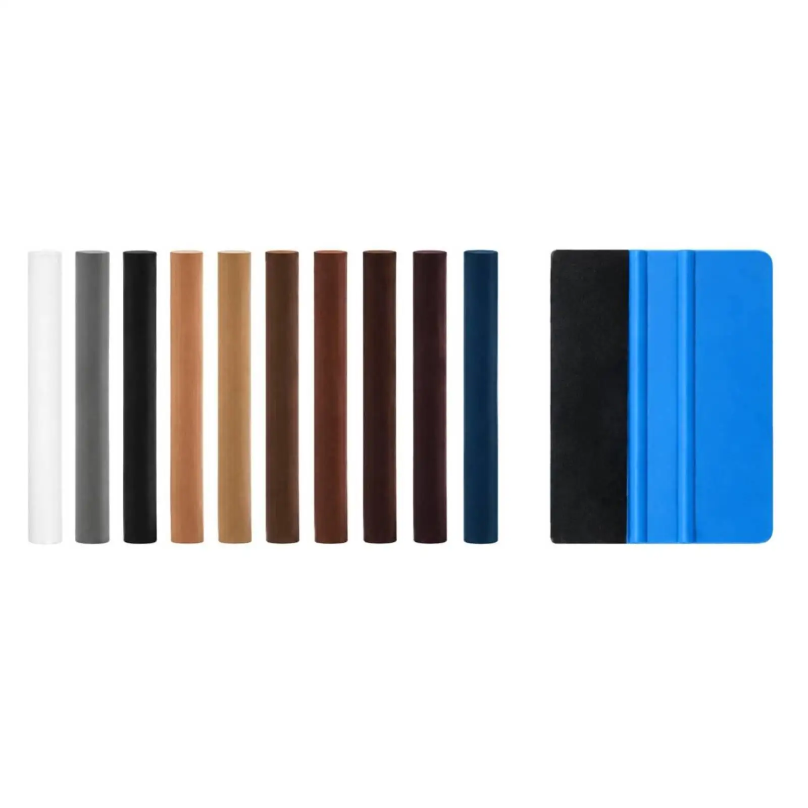 Multi Color Industrial Crayon Wood Filler for Furniture Repair Kit with Smoothing Tool for Home