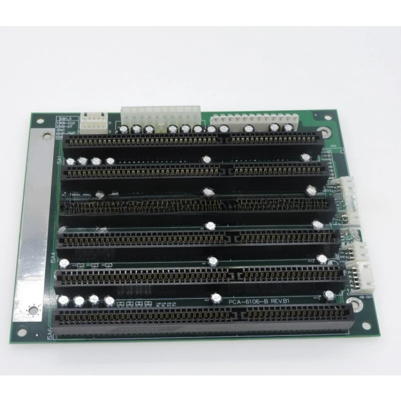 

Industrial passive backplane Half-size CPU Card Supports ATX/AT power interface New IPC 6*ISA PCA-6106-B PCA-6106 ISA Bus Slot