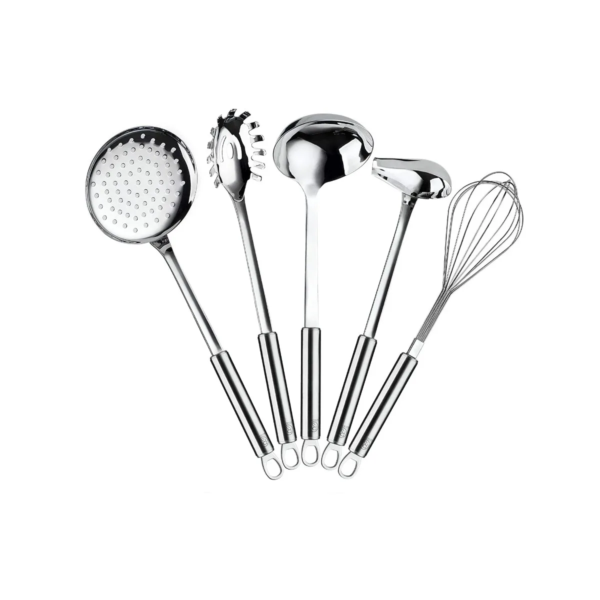 

Микроперфорированное сито для скиммера из нержавеющей стали 304, сетчатая корзина для макаронных изделий с деревянной ручкой