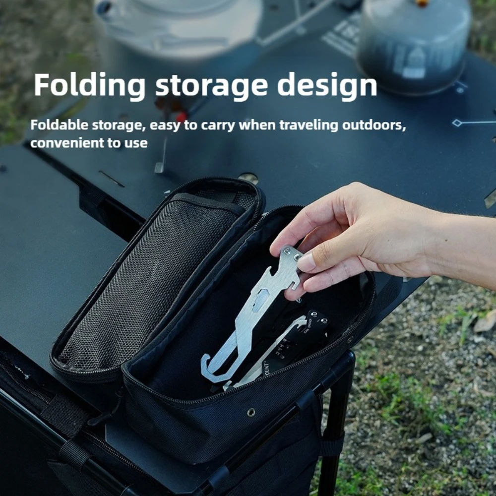เครื่องมืออเนกประสงค์สแตนเลสพั - Camping Cooking Utensil Holder บทวิจารณ์และราคา