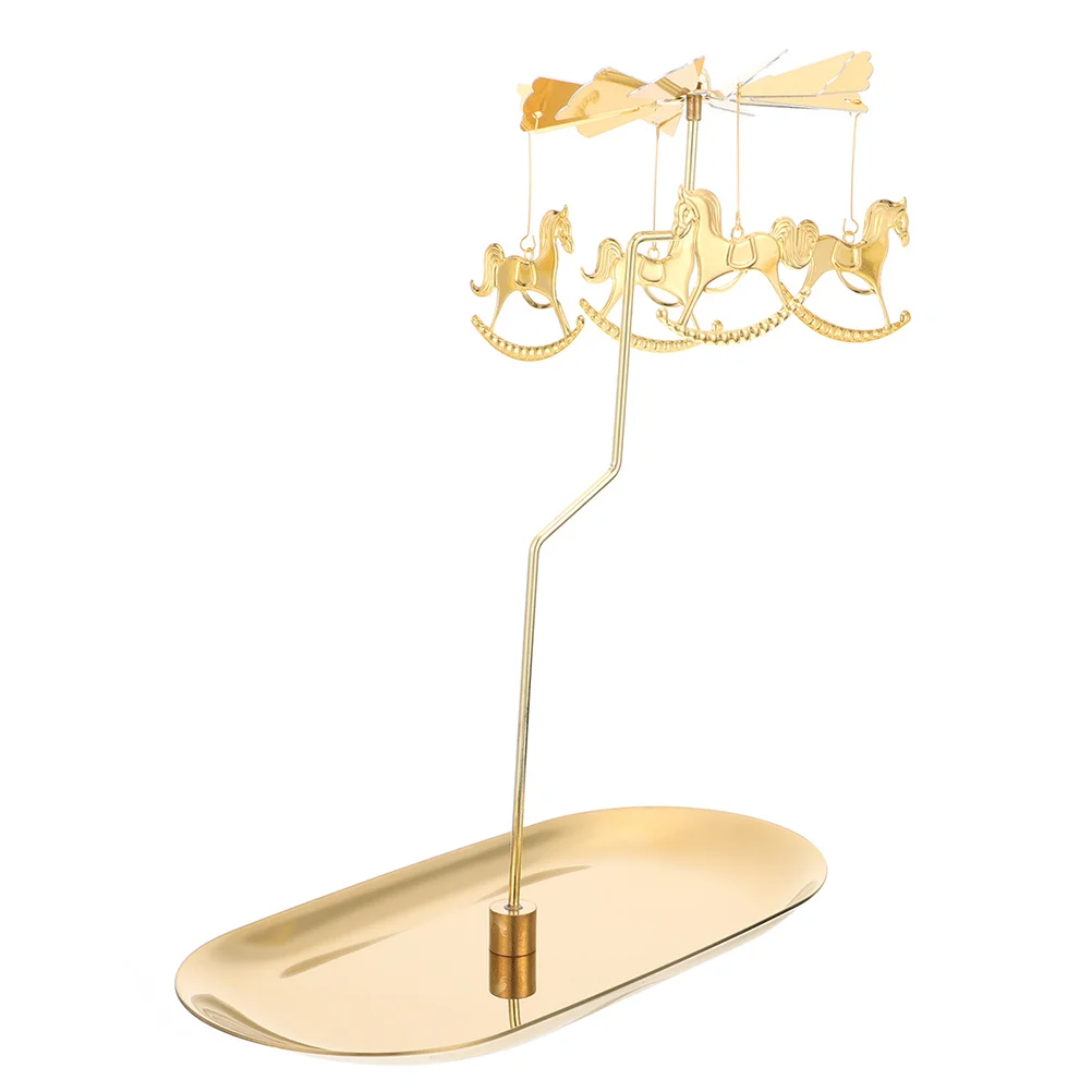 

Rotating Candlestick Metal Diy Assembly Tabletop Holder For Wedding Party Dinner Decor Home Candleholders