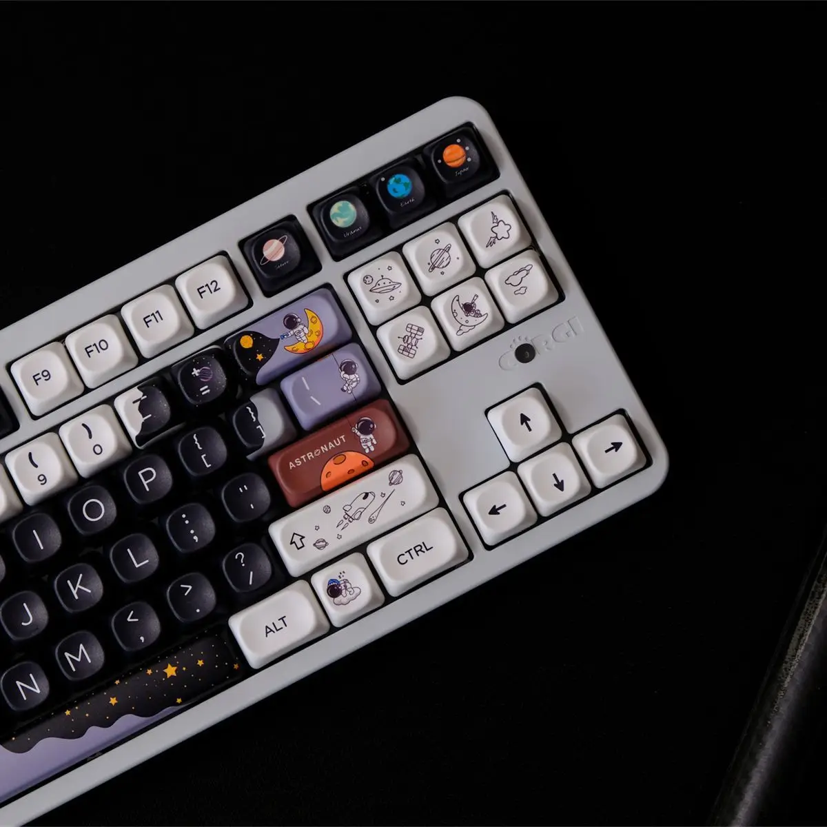 

150-клавишные колпачки для клавиш Starry Sky Astronaut Starlit Sky PBT XOA Dye Sub Пользовательские колпачки для клавиш DIY MX Switch Механические колпачки для клавиатуры