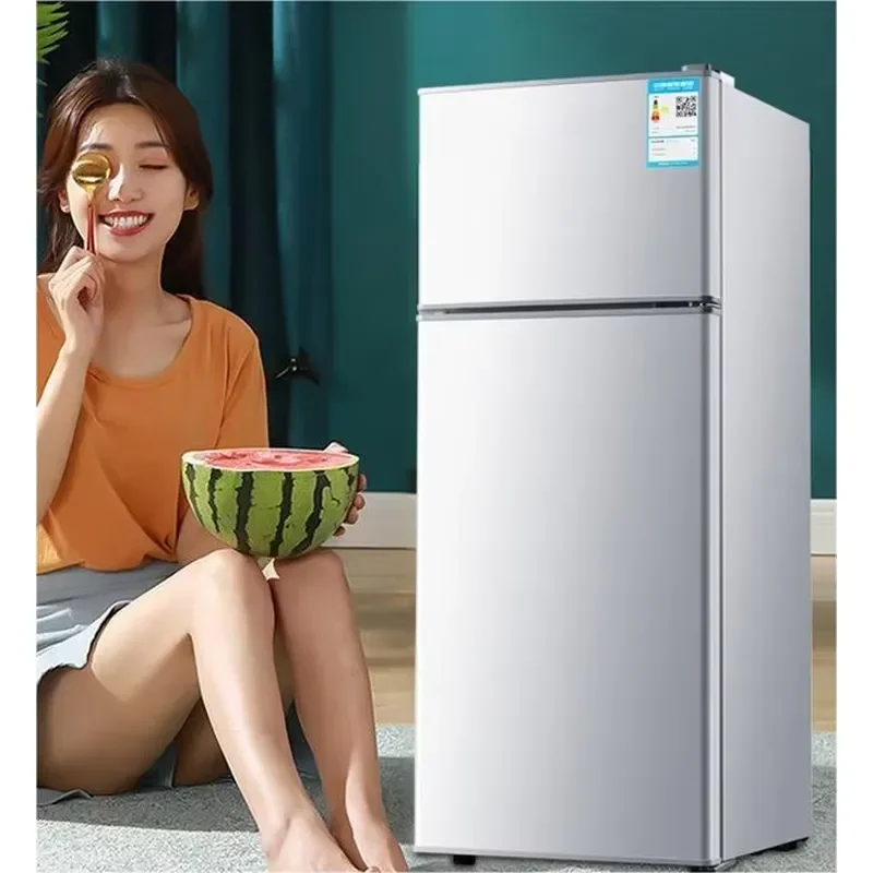 for 58L HOT SALE High-Quality Small MINI Compact Refrigeration Equipment Double-door Top-freezer Refrigerator Home Office