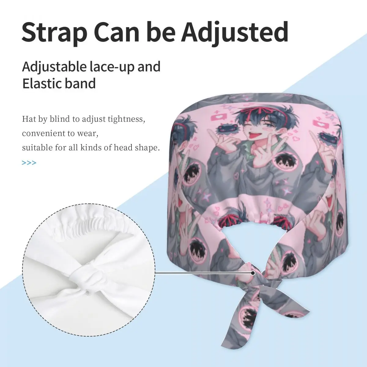 ナースハット エイリアン風景 ワークスクラブハット トレンディな医療用キャップ 調節可能 ユニセックス タイバック カスタムワークキャップ