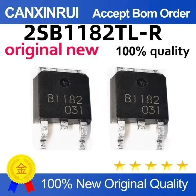 (5-100 pieces) Brand new stock 2SB1182TL-R 2SB1182 B1182 TO-252