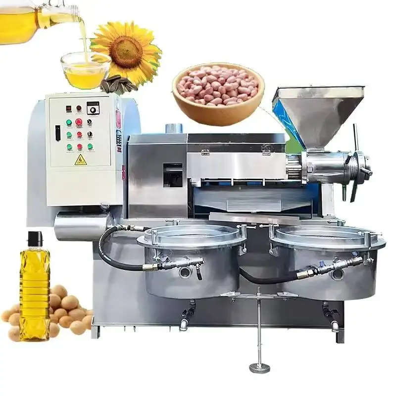Mini Screw Olive Peanut Coconut Oil Press Machine Screw Press Olive, Peanut, And Coconut Oil Press