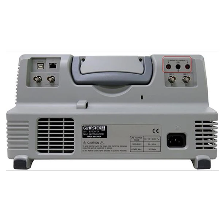 Instrumentos de medición de señal de osciloscopio analógico digital MDO-2000E