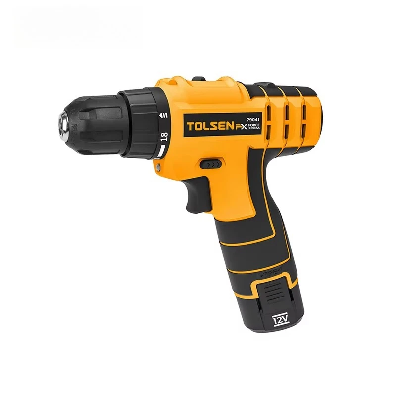 79041 High Quality 12v Liion Electric Tools Power Cordless Drill With Soft Grip Handle