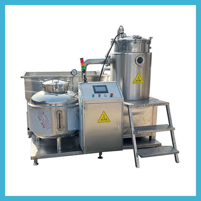 Low Fat Healthy Small Scale Industrial Seafood Jackfruit Okra Pepper Frier Machine Air Vacuum Frying Machine Fryer Equipment