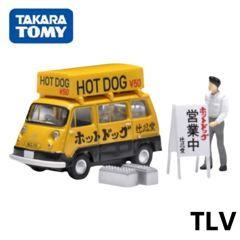 

TOMYTEC TLV 1:64201a магазин Subaru хот-догов литой под давлением автомобиль статическая модель, коллекционный подарок для мальчиков, Детская модель игрушечного автомобиля.