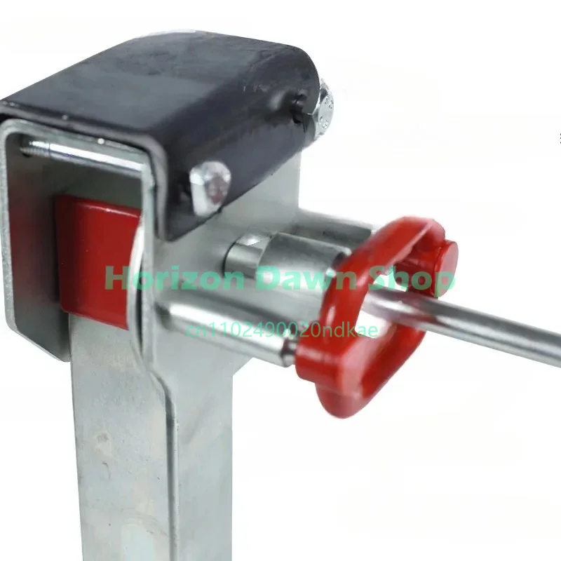 90 degree folding RV heavy duty outriggers handle trailer jack hand crank balance support modification