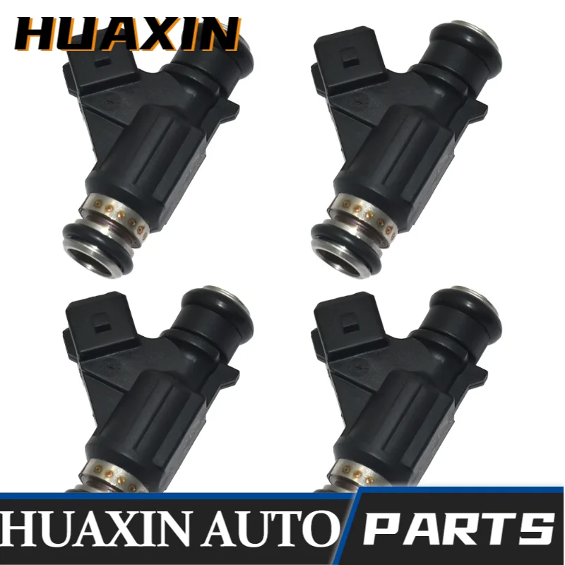 4PCS Car Injectors Nozzle Auto Engine Parts 25342385 for Chevy Corsa Meriva Montana 1997-2001 Fuel System Replace 25335146