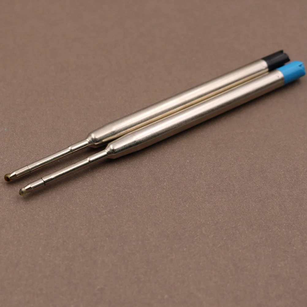 

20 PCS Ballpoint Pen Refill Refills for Twist Pens Insert Supply Gel Blue Replaceable Metal