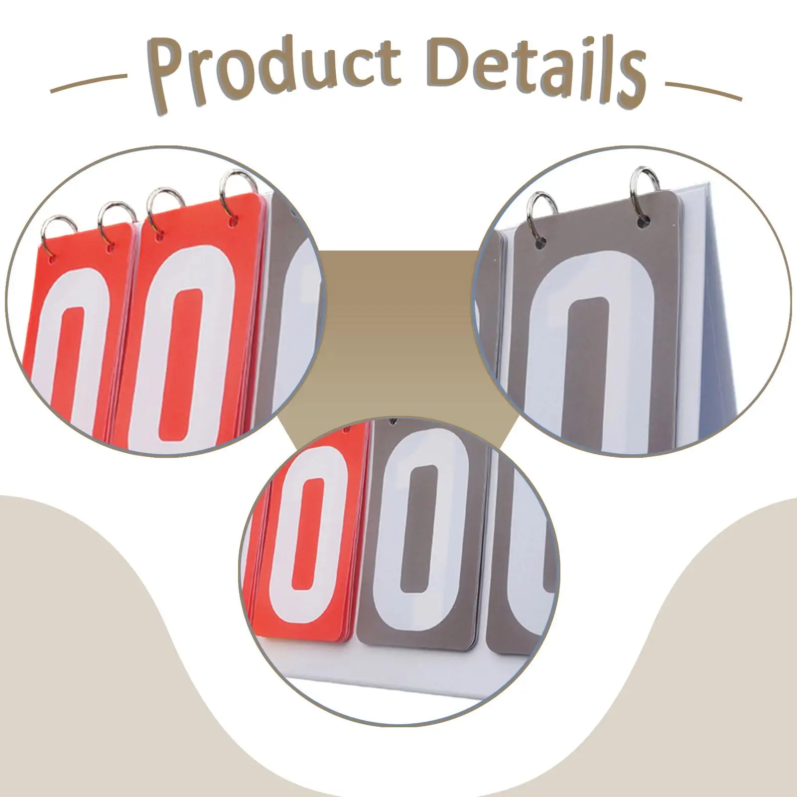 Número pontuação placar manual pontuação flip cartões suprimentos acessórios para esporte ao ar livre futebol basquete mesa pontuação flipper