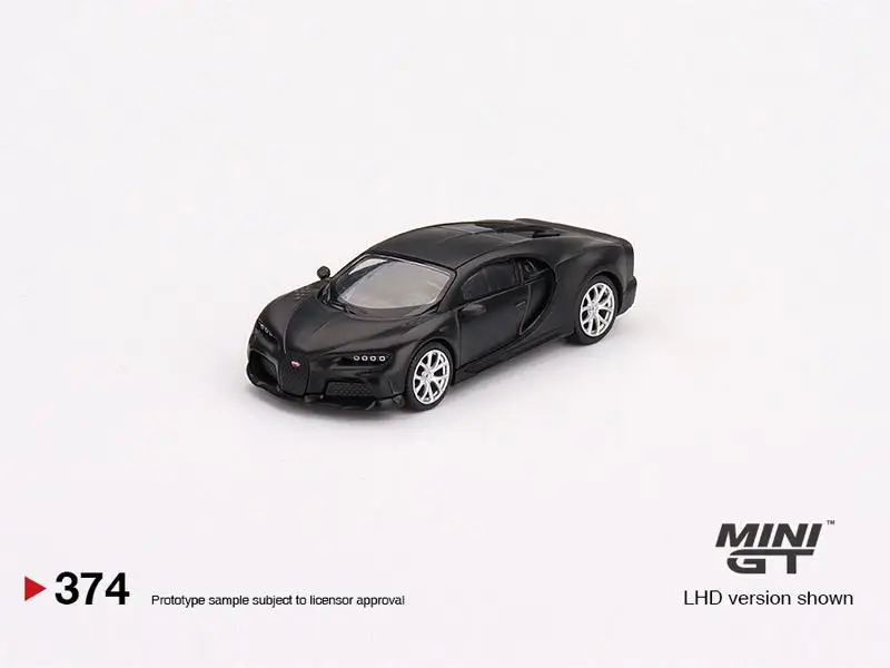 Minigt 1:64 Bugatti Chiron 300ซูเปอร์สปอร์ต + #374โมเดล Diecast รถแข่งรถของเล่นสำหรับเด็กของขวัญ